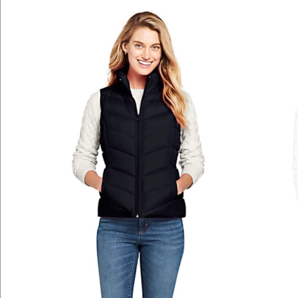 lands end puffer vest